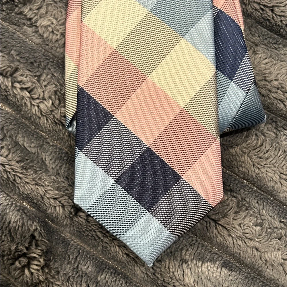 Tommy Hilfiger Pastel Checkered Tie - Teen